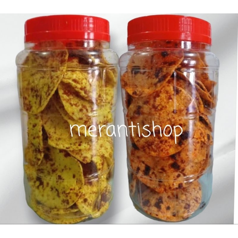 

Krupuk Opak Ubi dan Keladi Toples / Kripik Selatpanjang / Kerupuk Selat Panjang / Opak Ubi dan Talas / Hamper Raya / Hampers Idul Fitri / Krupuk Khas Meranti