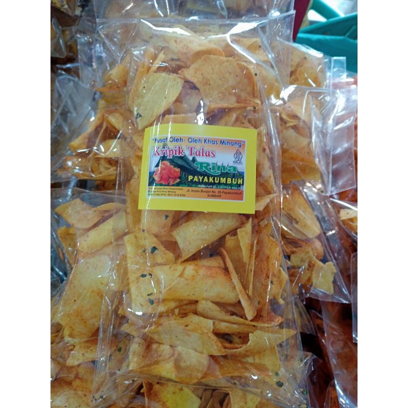 

Kerupuk Talas Bon Cabe 250 gr