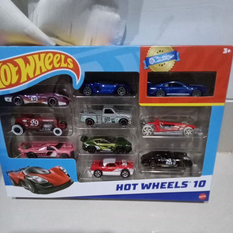 hot wheels 10 gift pack toyota supra greddy/porsche 356 outlaw/mazda repu set