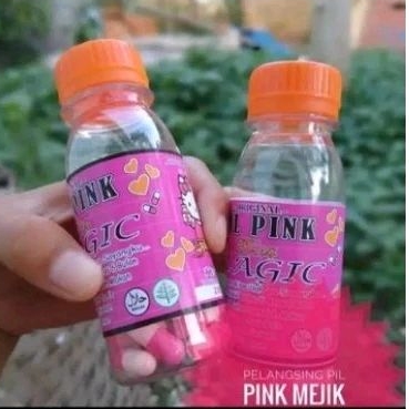 PIL PINK MEJIK Original 30 kapsul PELANGSING MAGIC MILDHAKITTY