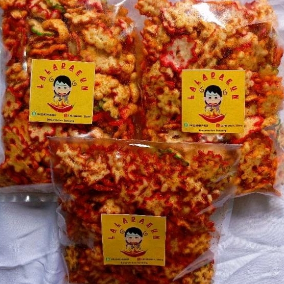 

*LALADAEUN* SEBLAK KERUPUK KERING 150gr, 250gr, 500gr, 1KG || SEBRING PEDAS || SEBLAK JADUL