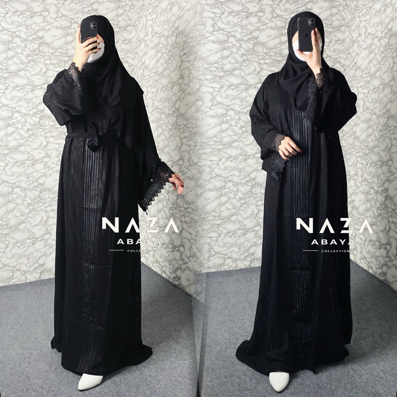 AMEERA ABAYA || Abaya Gamis Hitam Saudi Termurah || Elegant dan Mewah