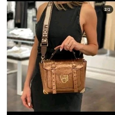 tas selempang wanita Mk manhattan mocha