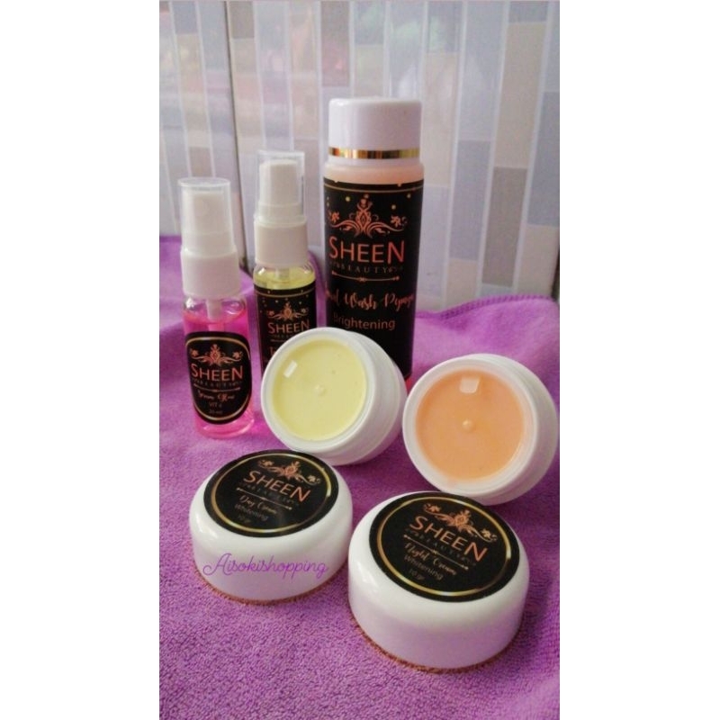 sheen beauty original cream + serum glow vit c