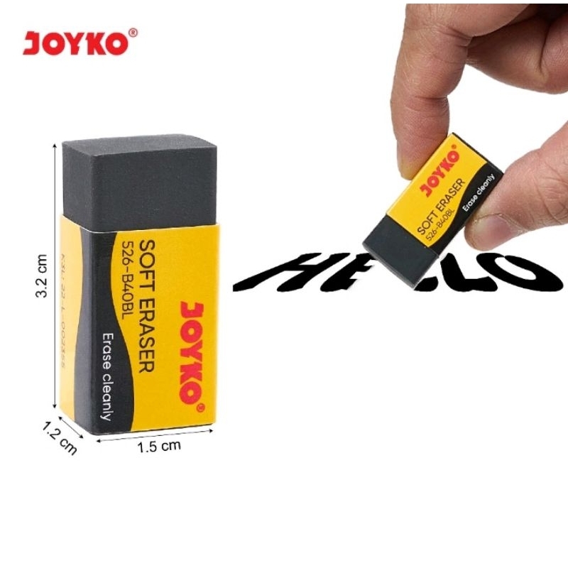 

Penghapus Joyko hitam 526-B40BL