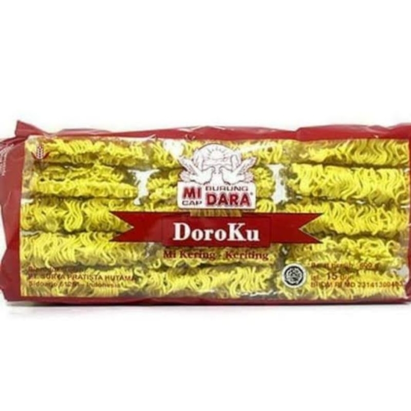 

Mie kuning Doroku 600 gr