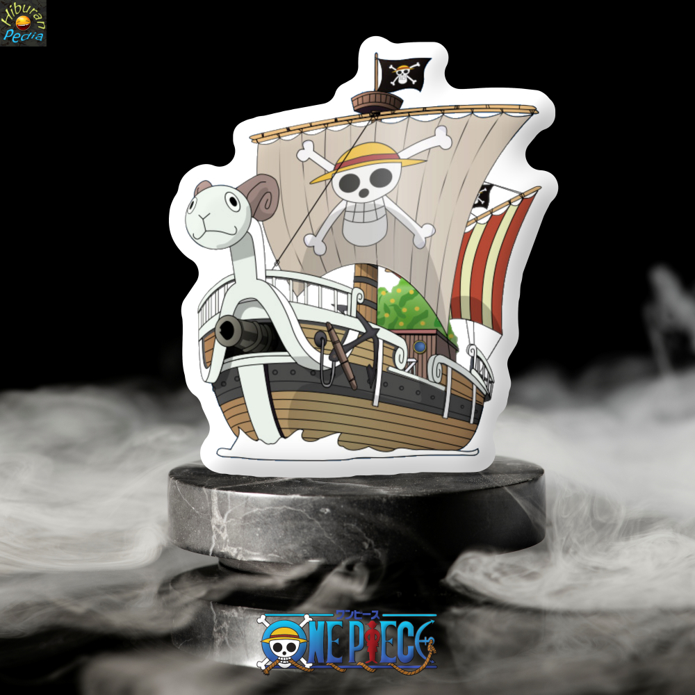

㊙️ Sticker JAPAN Anime - One Piece - GOING MERRY (ゴーイング・メリー号)