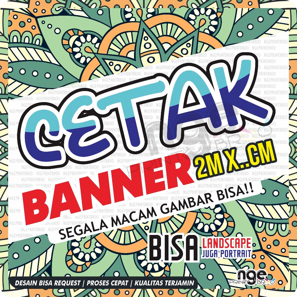SPANDUK BANNER / BANNER 2 METER X / BANNER CUSTOM / EID MUBARAK / EID MUBARAK DEKORASI / EID MUBARAK