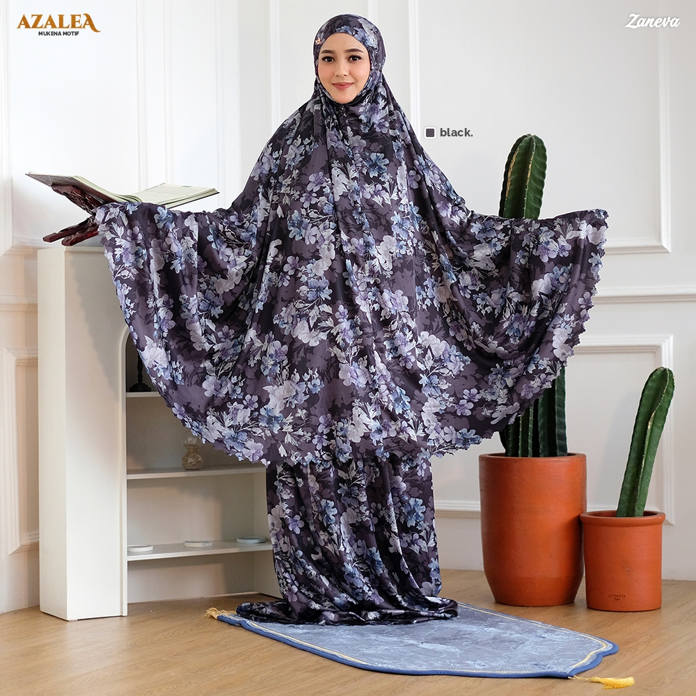 Muslim Family - Mukena Motif Armany Silk | Lily | Azalea by Zaneva