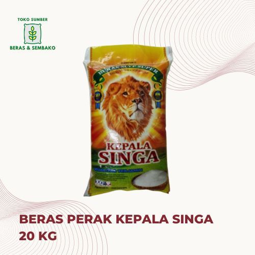 

Beras pera / perak super kepala singa 20 Kg