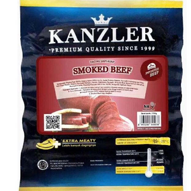 

Kanzler Smoked Beef 250gr