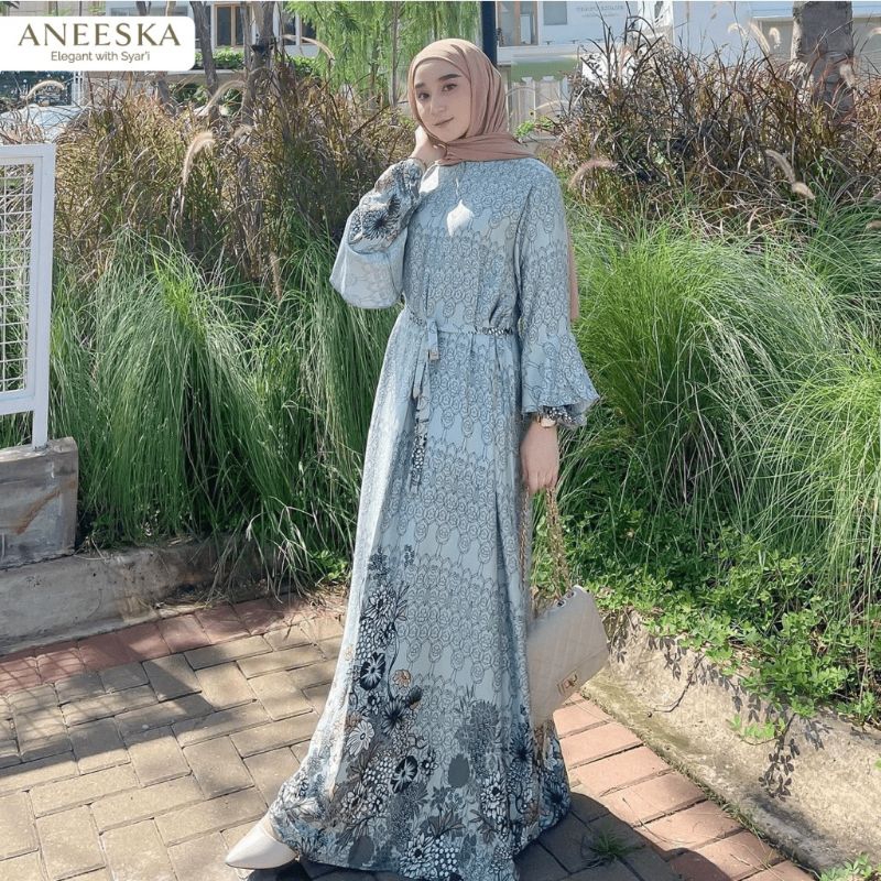 Gamis Wardah Aneeska Original by Oki Setiana Dewi