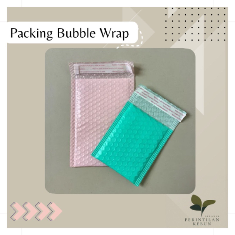 

EXTRA PACKING BUBBLE WRAP TEMPEL (Perintilan Kebun)