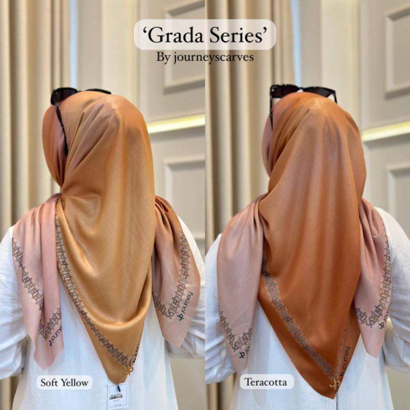 hijab gradasi/segiempat gradasi/hijab dua sisi