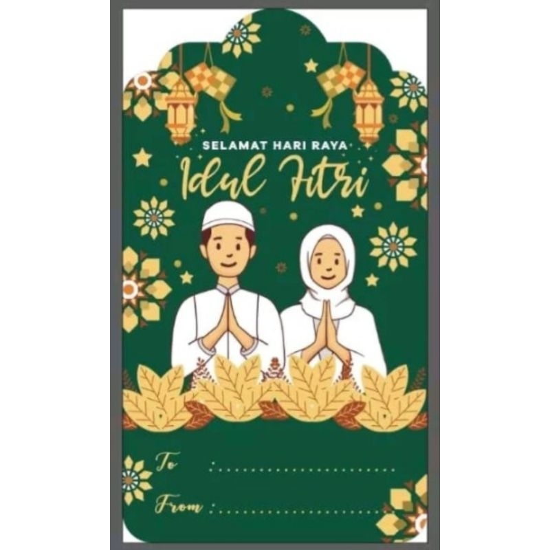 

Hangtag natal/imlek/lebaran idul fitri Per pack isi 25pcs Uk.4x7cm