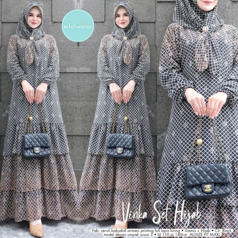 VIENKA SET HIJAB BY EDELWEISS