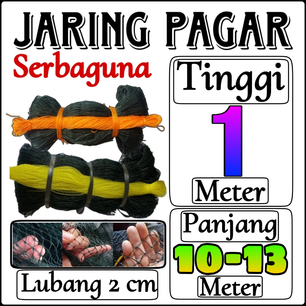 Jaring Ayam Lubang 2 cm Lebar 1 Meter Jaring Pagar Ayam Jaring Kandang Ayam