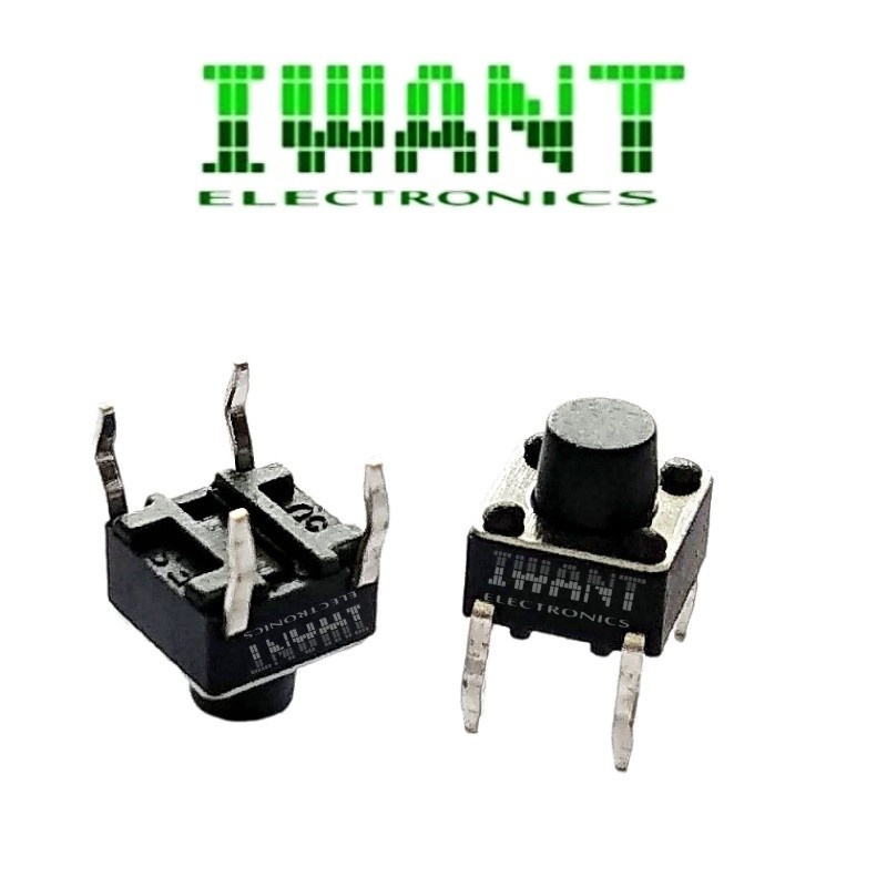 PUSH BUTTON SWITCH 6x6x5 MM 4 PIN TACTILE SWITCH 4PIN PUSH BUTTON 4PIN