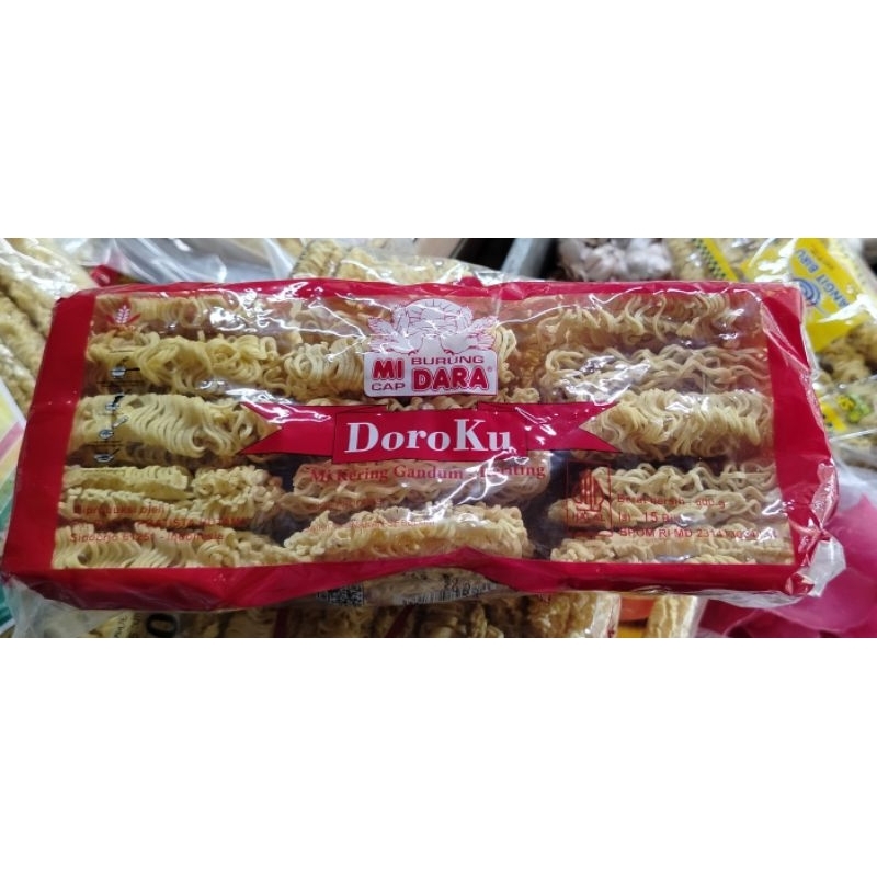 

MIE DOROKU - BURUNG DARA (600GR) ISI 15 KEPING