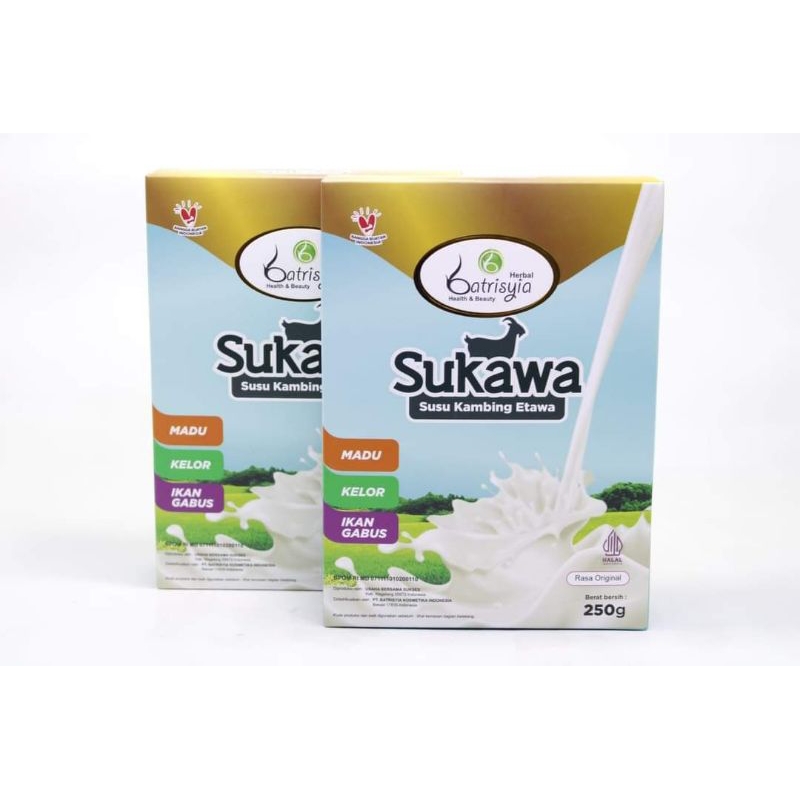 

Sukawa Batrisyia Herbal - Susu Kambing Etawa - Susu Rendah Gula - Susu Kesehatan- Susu Diet