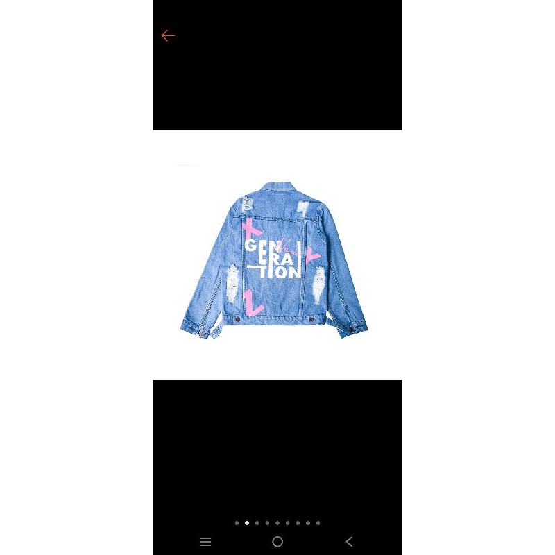 papago jaket jeans second