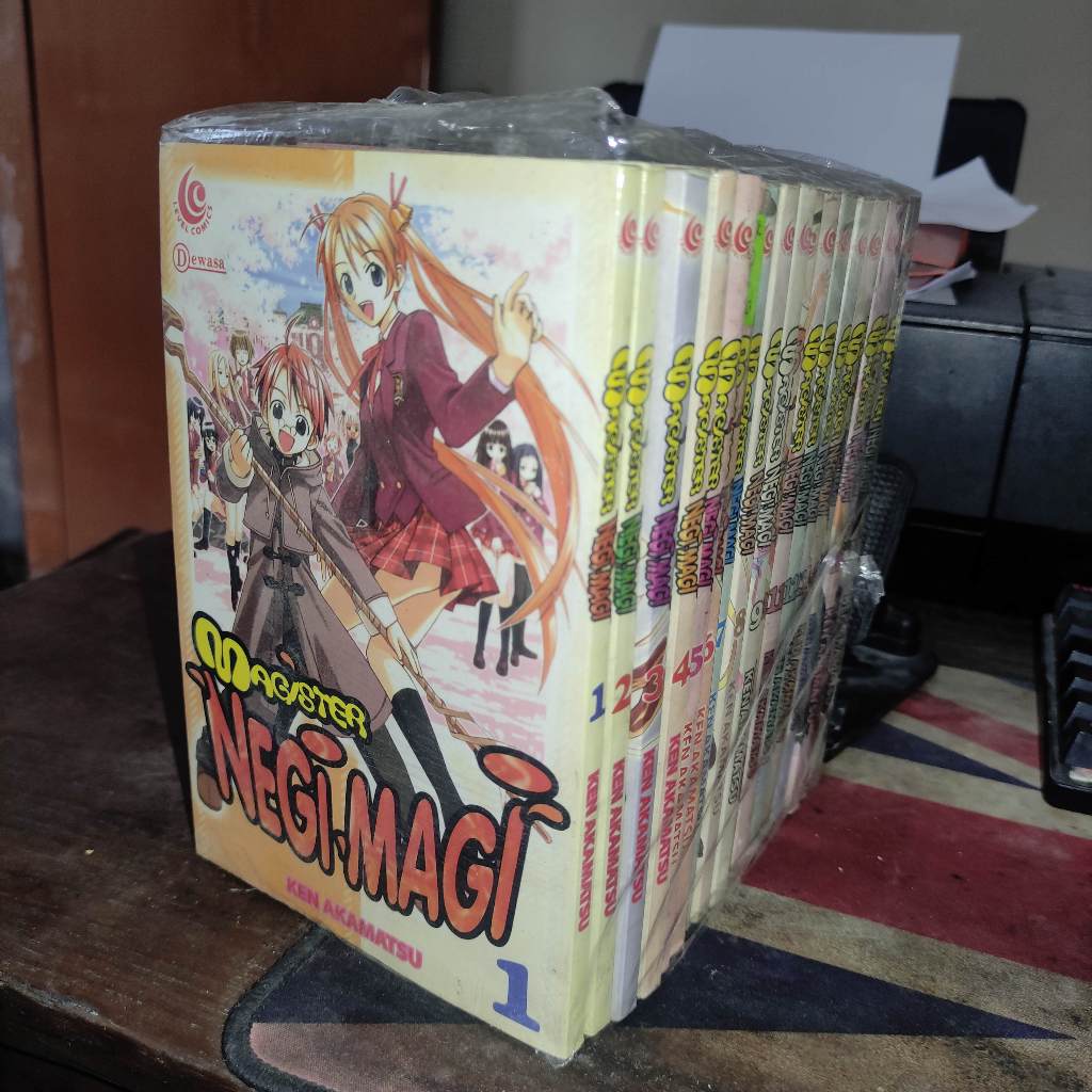 Komik Magister Negi Magi 1-38 tamat