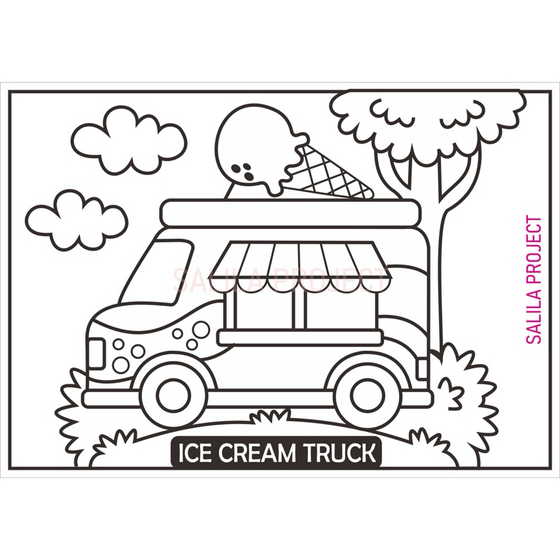 

Seri Gambar Mewarnai Anak Tema Kendaraan Uk.A4 HVS 100gsm