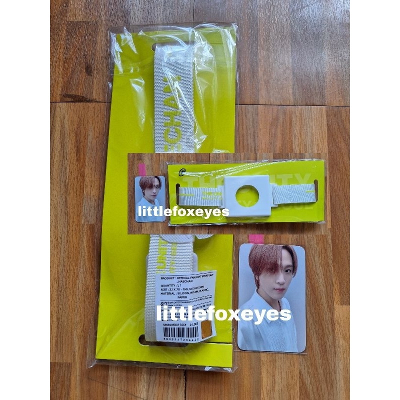 OFFICIAL FANLIGHT STRAP SET HAECHAN THE UNITY NCT 127 sealed