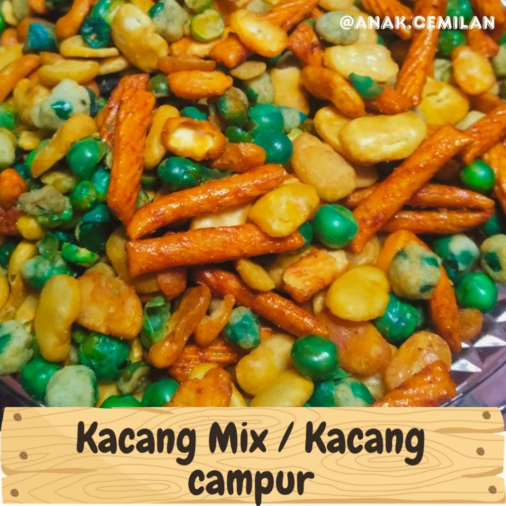 

KACANG MIX 500gr / Kacang campur / Kacang jaipong campur