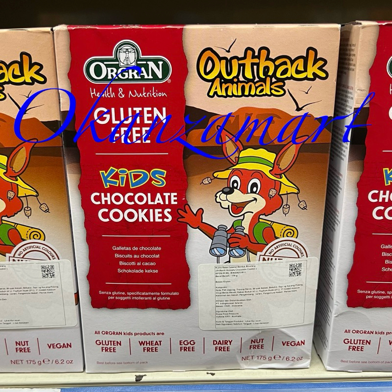 

Orgran Outback Animal Vanilla | Chocolate Cookies 175gr