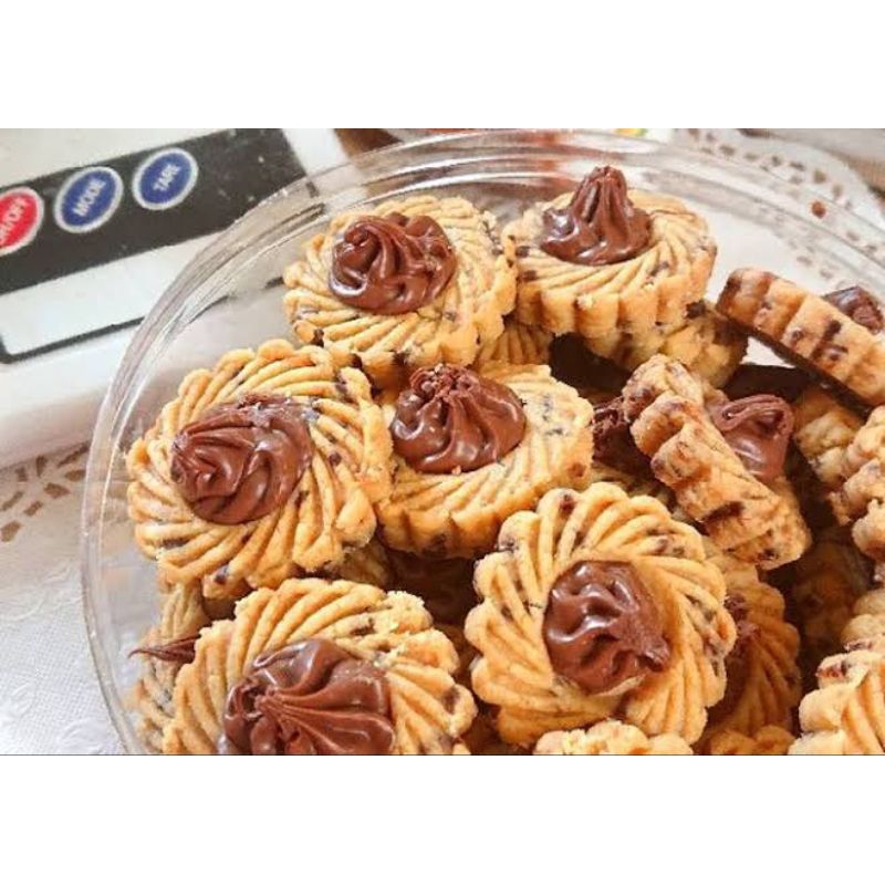 

Kue Kering Premium| Nutella Cookies| Kue coklat Lebaran Homemade