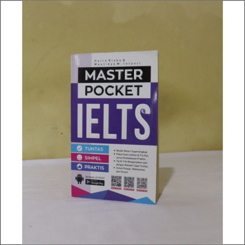 Buku Master Pocket IELTS (BEKAS ORIGINAL)