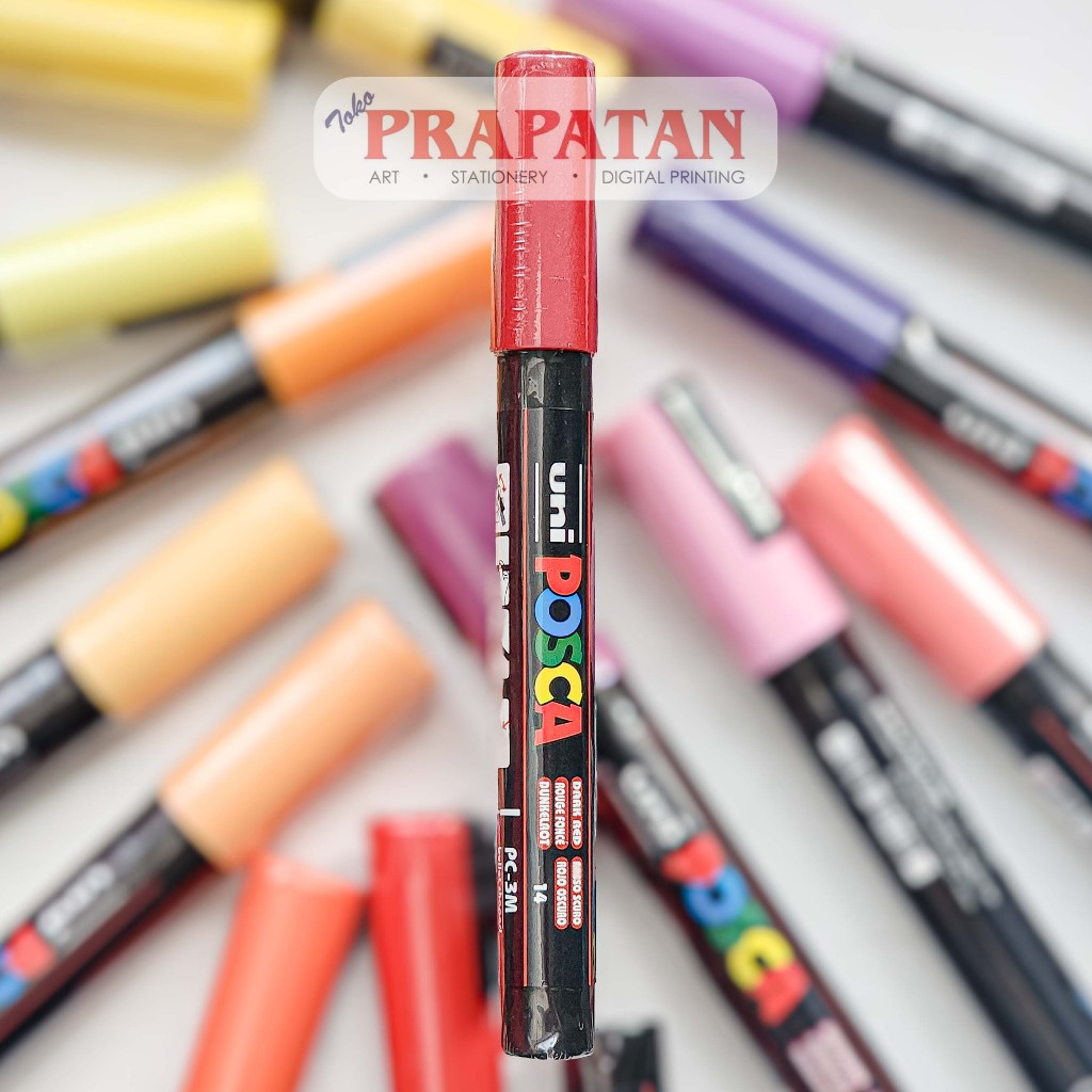 

Uni Posca PC-3M Paint Marker Pen Small Tip | Spidol Akrilik
