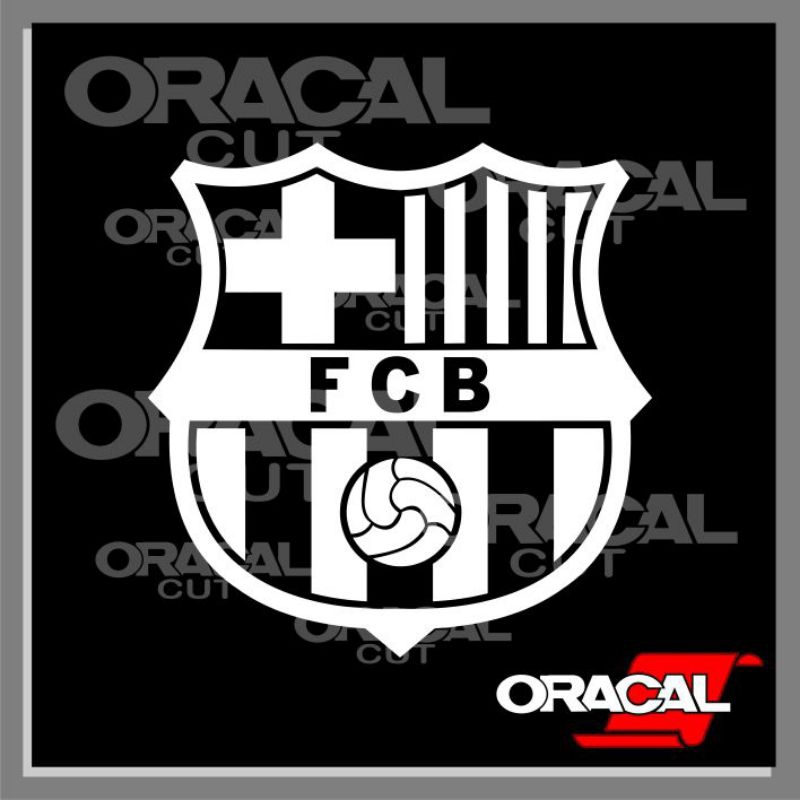 

logo barcelona, sticker barcelona