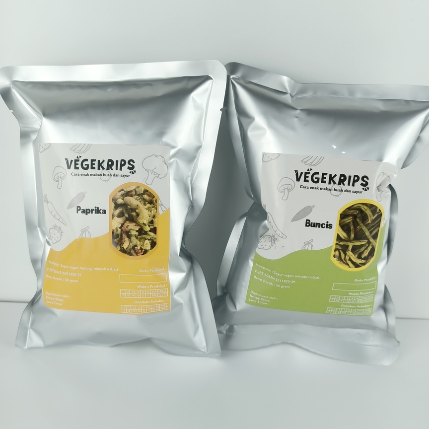 

Keripik Paprika 50 Gr FREE Buncis 50 Gr
