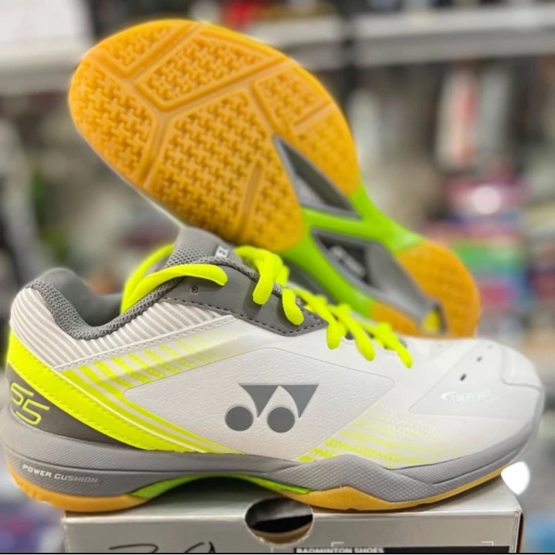Sepatu Badminton Yonex SHB65 Z / SHB 65 Z White Yellow