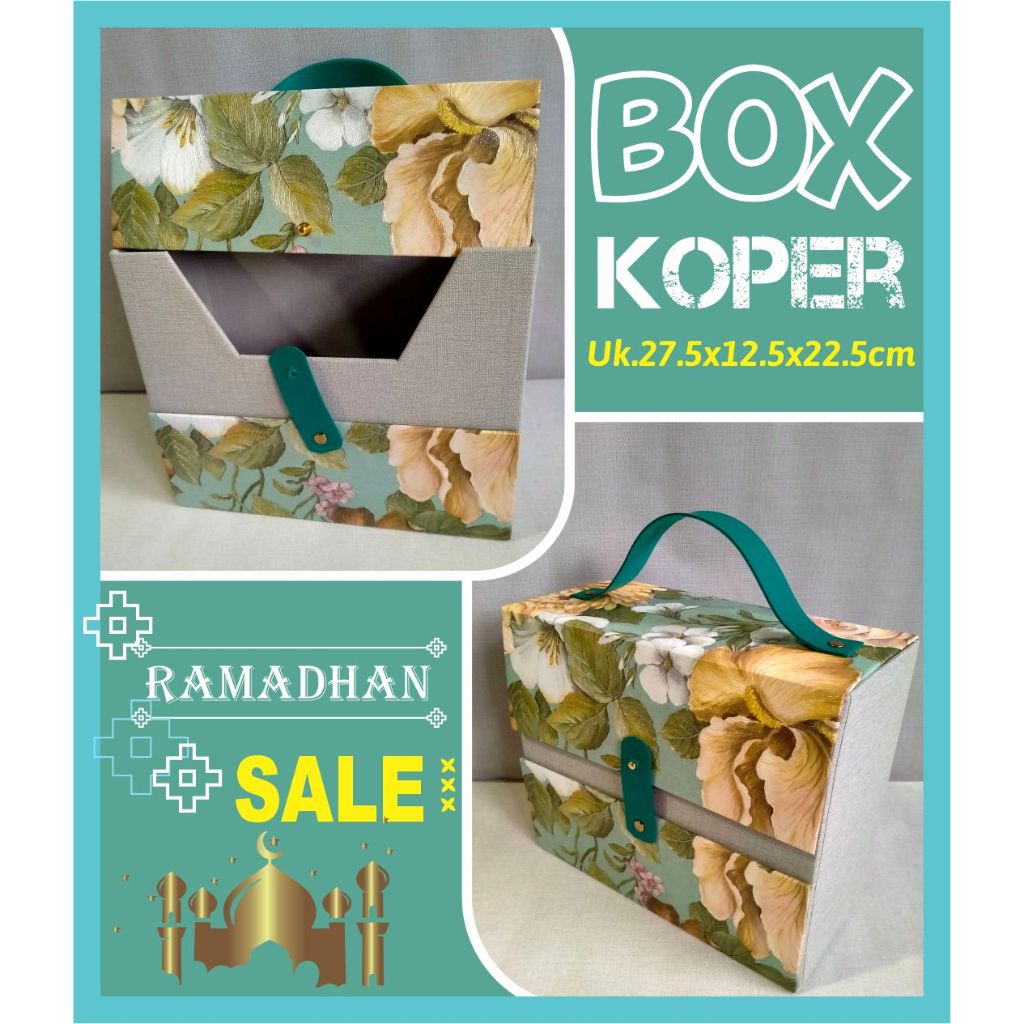 

Box Hampers Premium IDUL FITRI,model:Koper