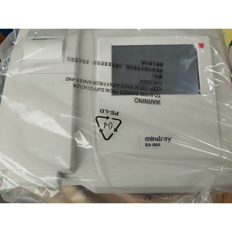 Mindray semi auto chemistry analyzer BA 88A ( photometer) alat cek darah