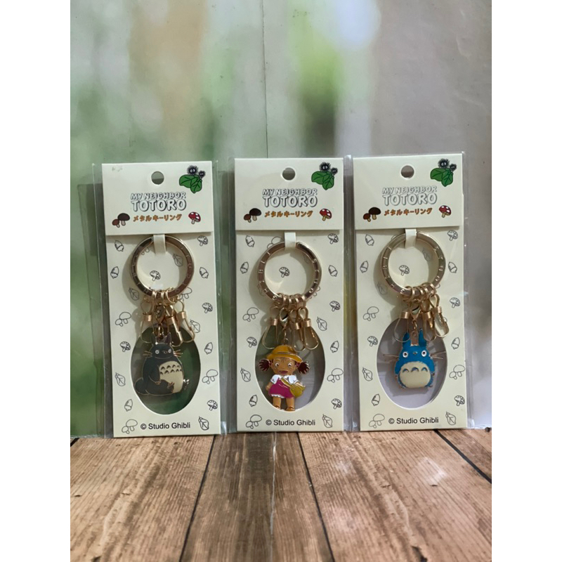 totoro keychain/my neighbor totoro keychain/totoro studio ghibli keychain/gantungan kunci totoro/gan