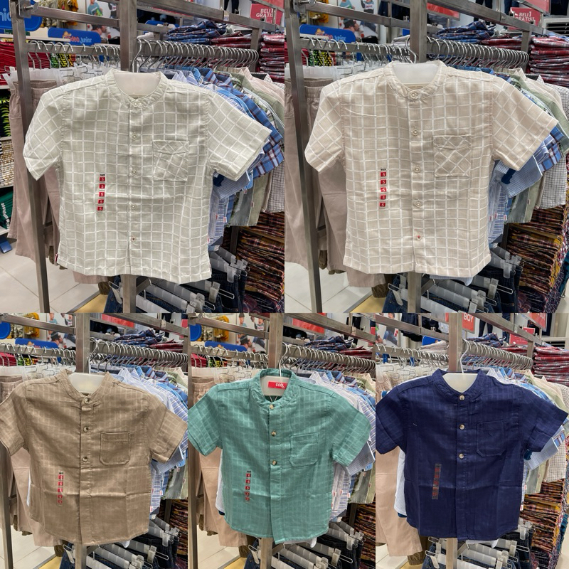 COOL KIDS - Kemeja Koko Anak Laki-Laki (4-14 Tahun)