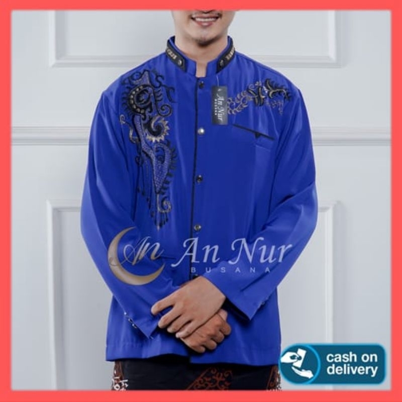 JASKO BORDIR DEWASA PRIA LENGAN PANJANG