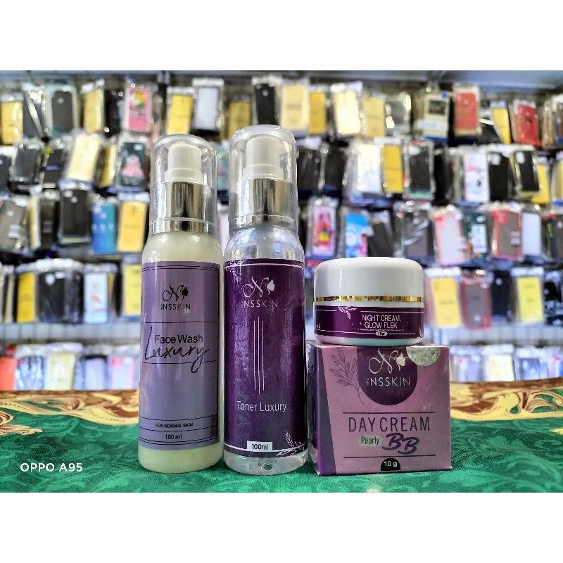 (BISA COD) NEW NSSKIN PAKET REGULER CERAH GLOWING