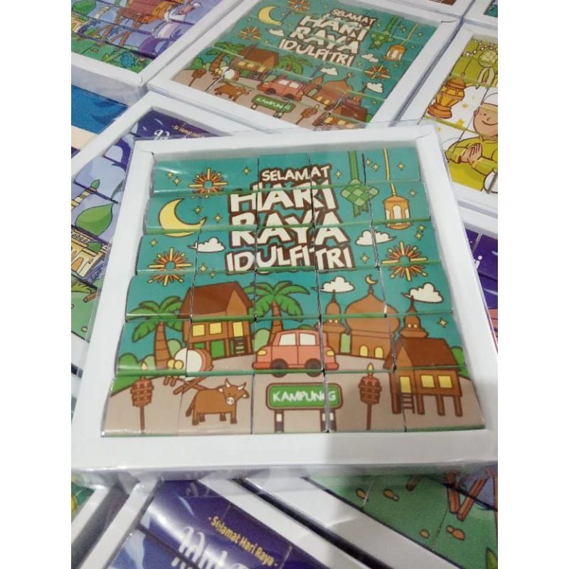 

Hampers Coklat Puzzle Lebaran / Coklat Puzzle Dadu / Coklat Dadu / Hampers Lebaran