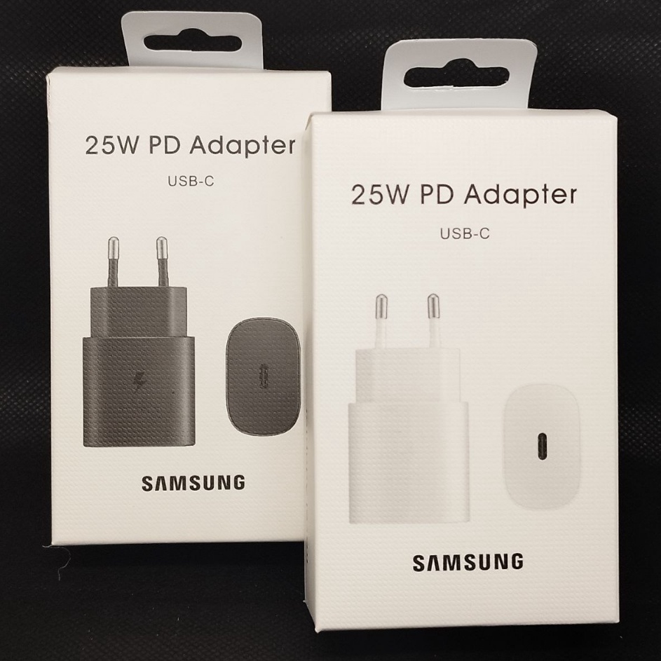 TJW Adaptor Charger Kepala Batok Charger Samsung Note 1 25W PD Fast Charging Original m Kualitas Pre