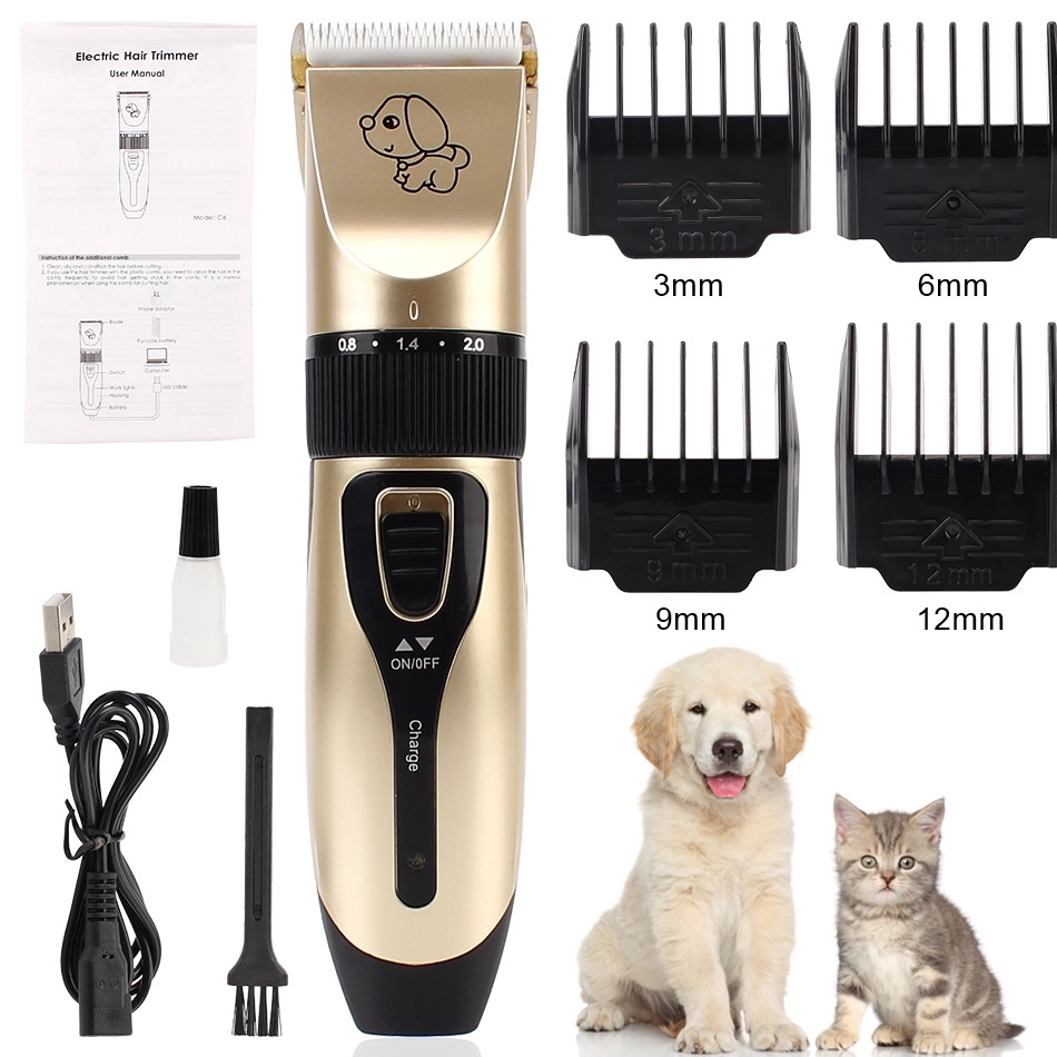 XYF729 TERMURAH Cukur Bulu Anjing Alat Cukur Bulu Kucing Mesin Cukur Domba Kambing Kucing Pet Clippe