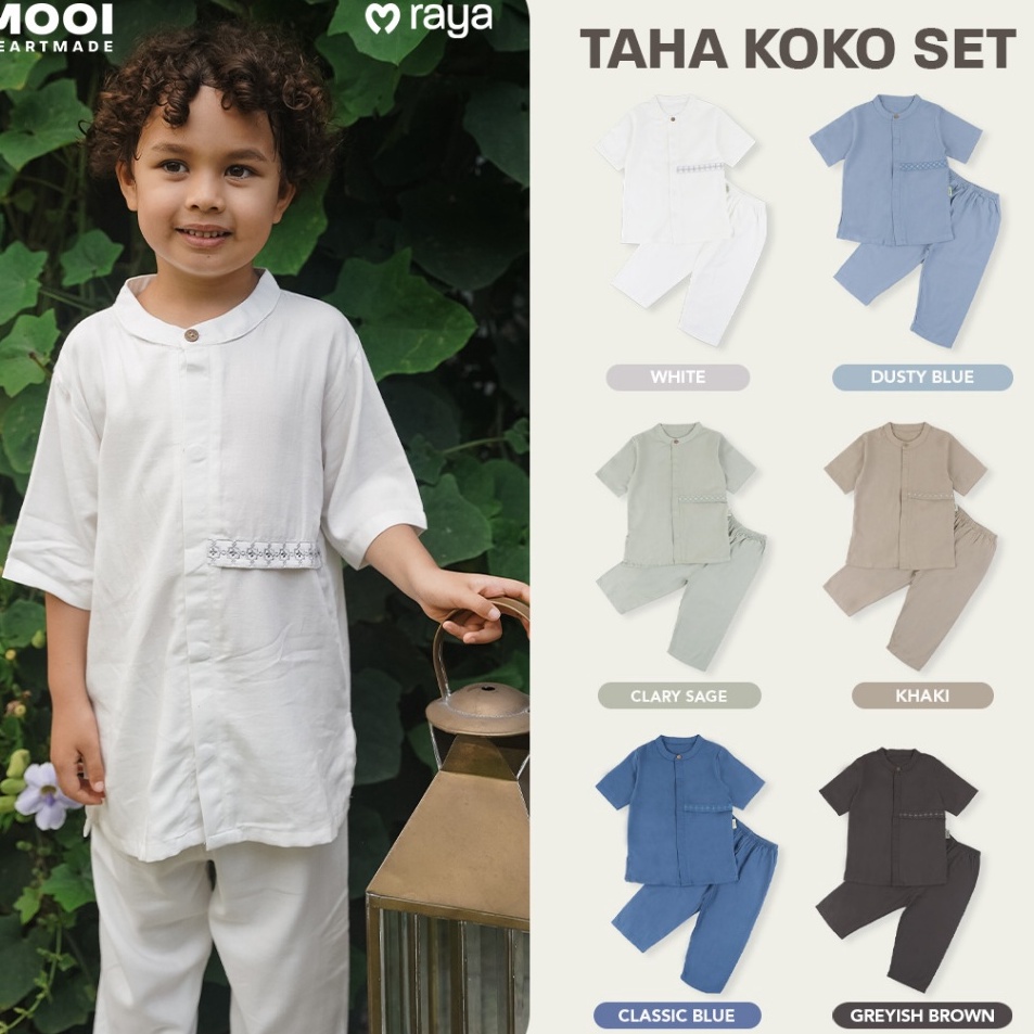 Lariza Mooi Taha Koko Set Setelan Koko Anak