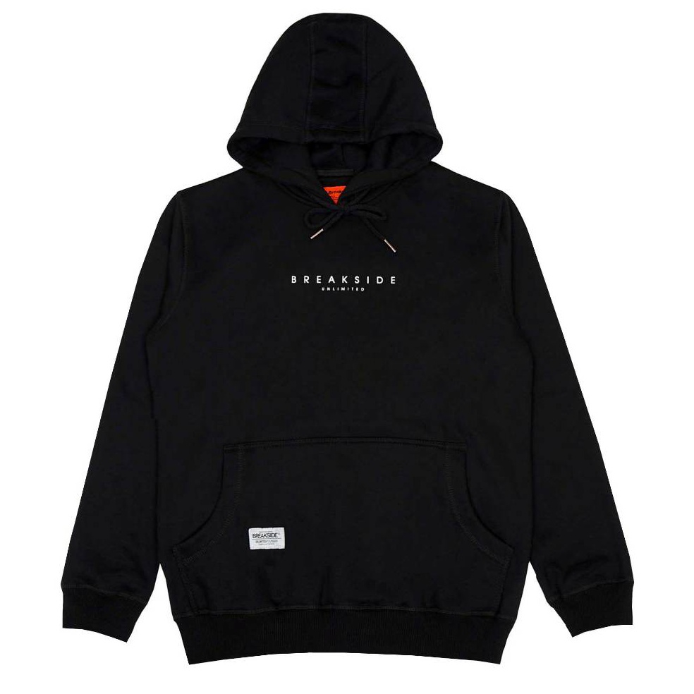 Harga Bagus Breakside Hoodie Mythology  Black Hoodie Pria
