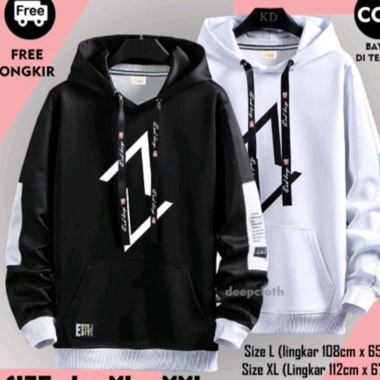 Buy Now Sweater Pria WY Hoodie Remaja Dewasa Sweater Cowo Hoodie flecce Murah