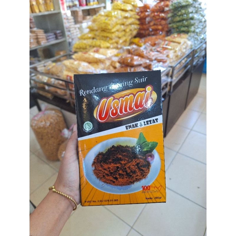 

rendang daging suir usmai - 200 gram