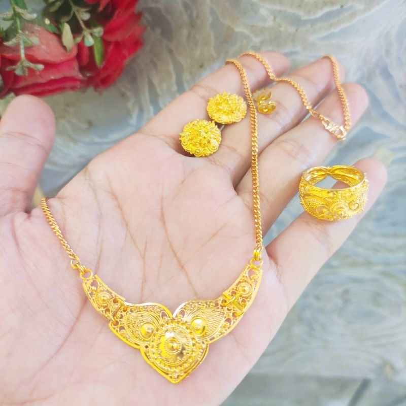 Set Dubai Replika emas Bali